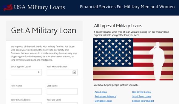 USA military loans
